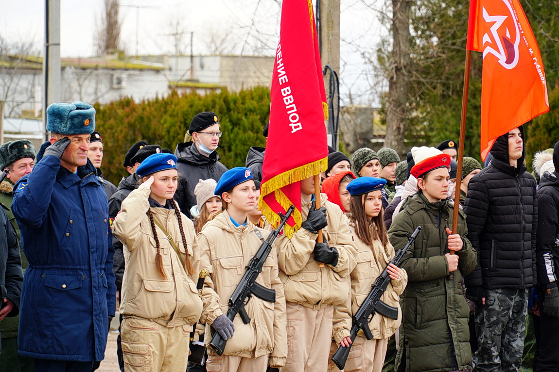 Посвящение в юнармейцы